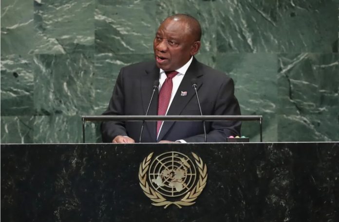 জাতিসংঘে দক্ষিণ আফ্রিকার প্রেসিডেন্টের বক্তব্য