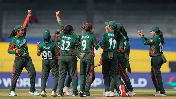 বাংলাদেশ নারী দলের ঐতিহাসিক জয়