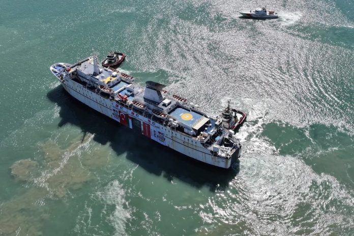 গাজায় খাদ্য ও শিশুখাদ্য নিয়ে তুরস্কের ত্রাণ জাহাজ রওনা